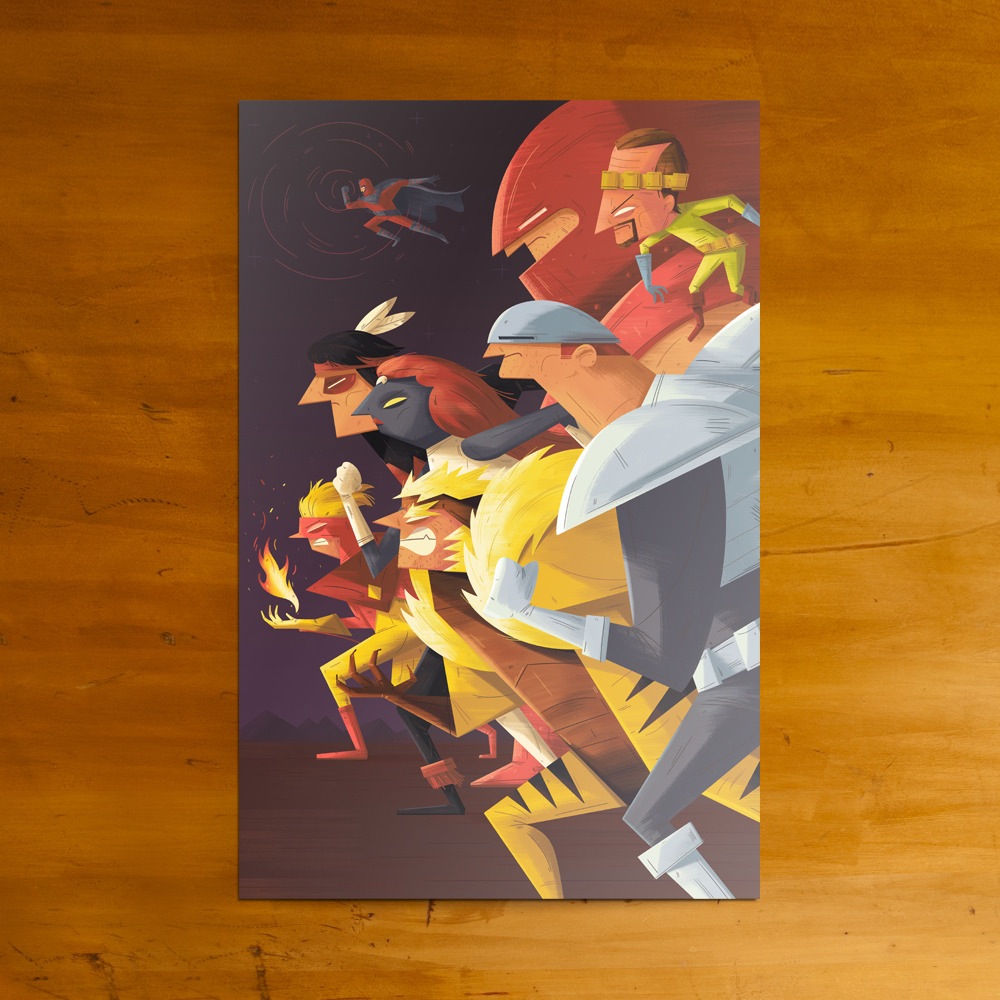 EPIC CLASH – RIGHT – $25.00