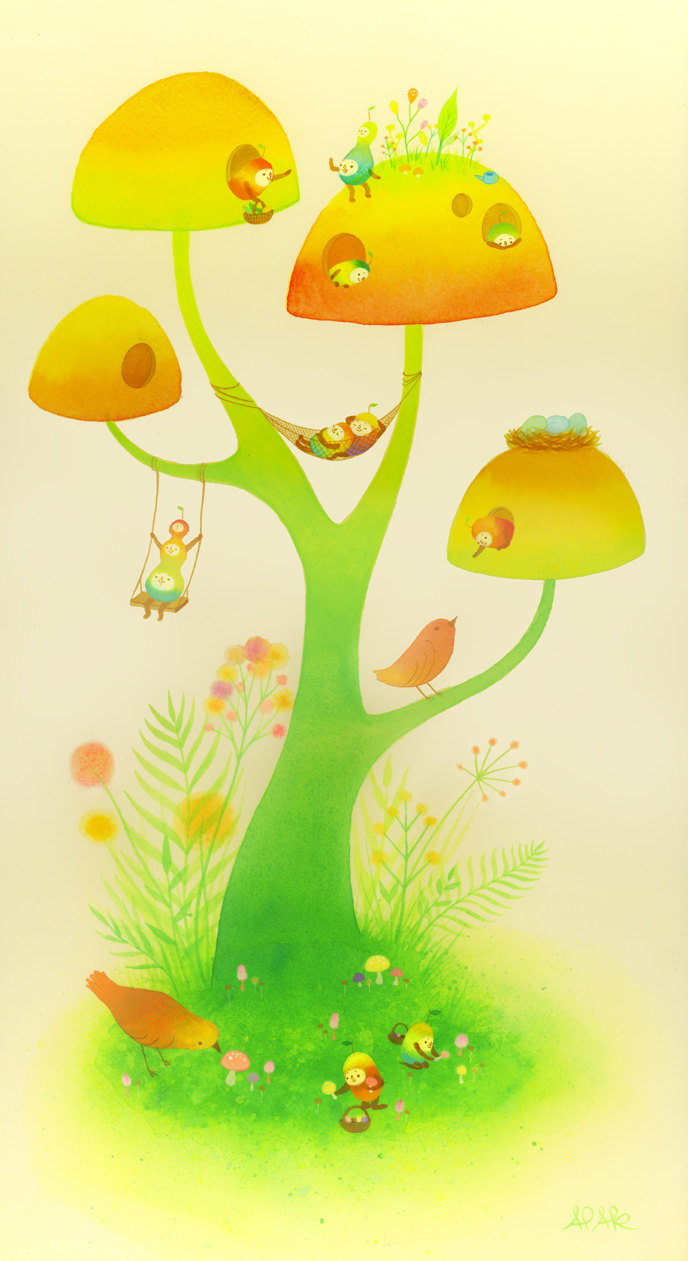 Tree of Life Limited Edition Print by apak