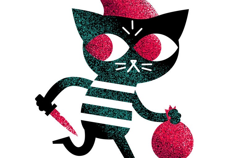 Steal Everything – 8.5×11 Print by Scott Benson by bombsfall