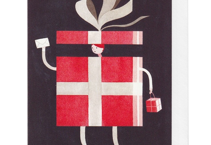 Present Christmas Card – £1.50