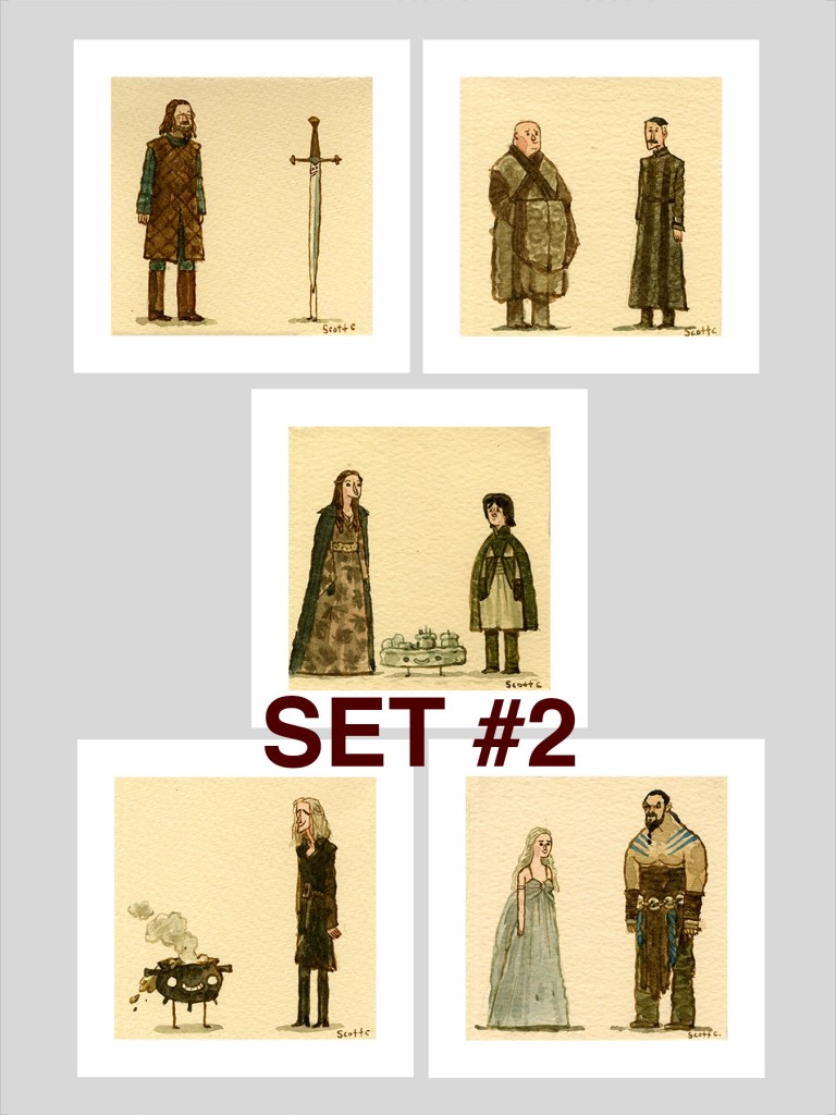 Great Showdowns (GoT Edition) – Print Set #2