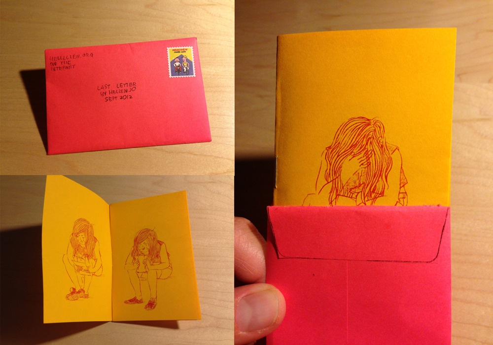 LAST LETTER – $3.00