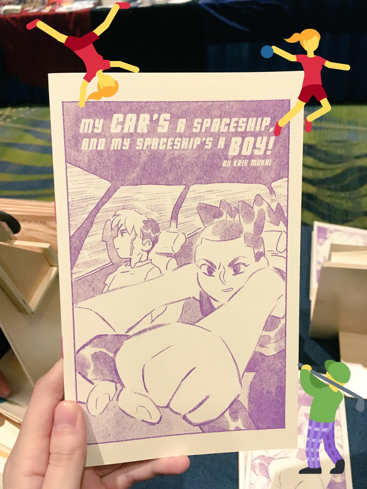 My Car’s A Spaceship, And My Spaceship’s A Boy! – $10.00