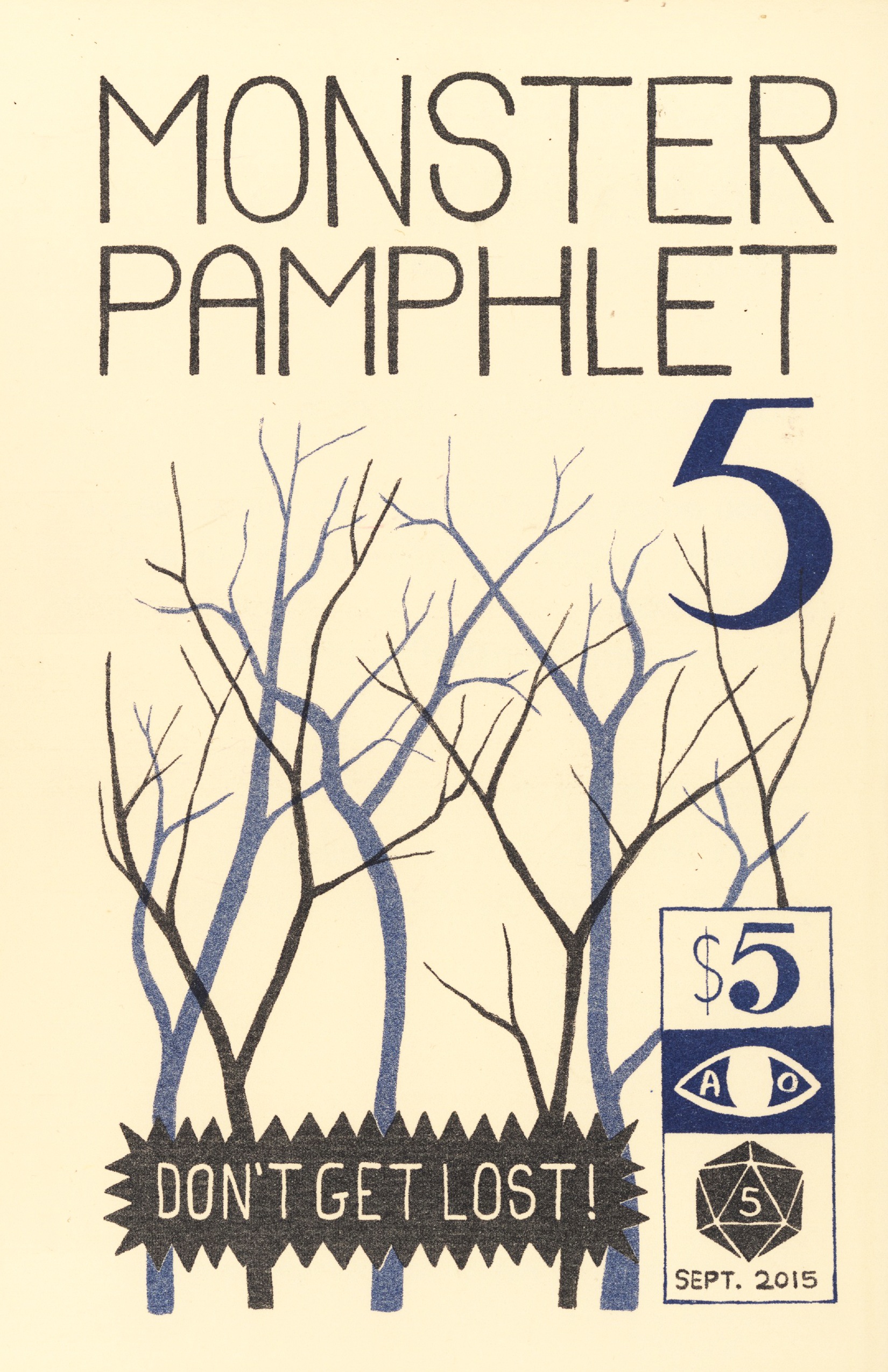 Monster Pamphlet #5 – $5.00