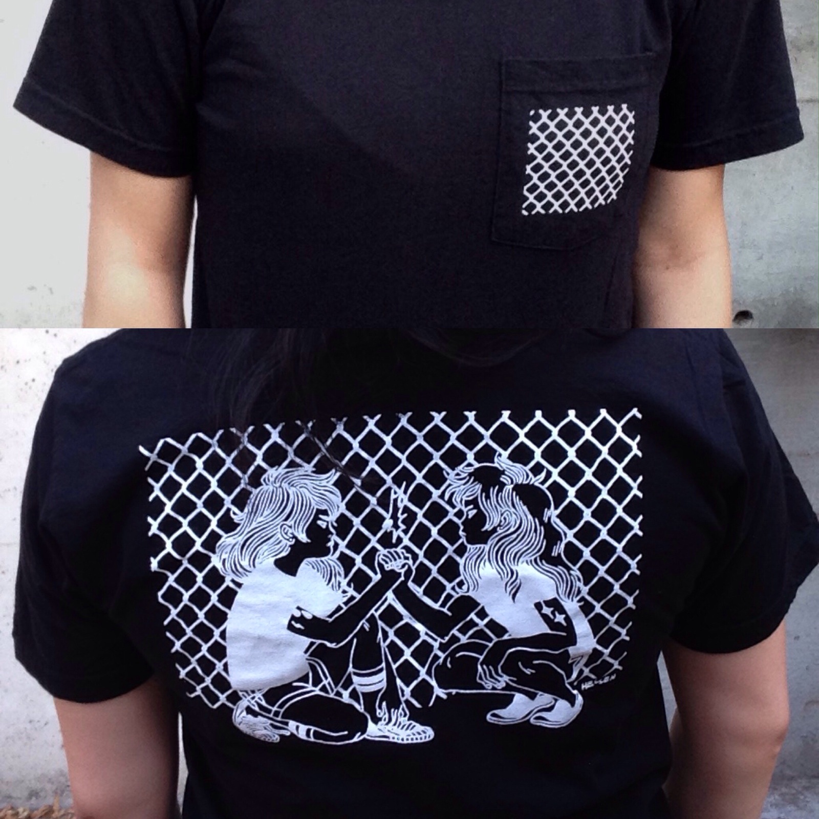 CHAINLINK POCKET T-SHIRT – $27.00
