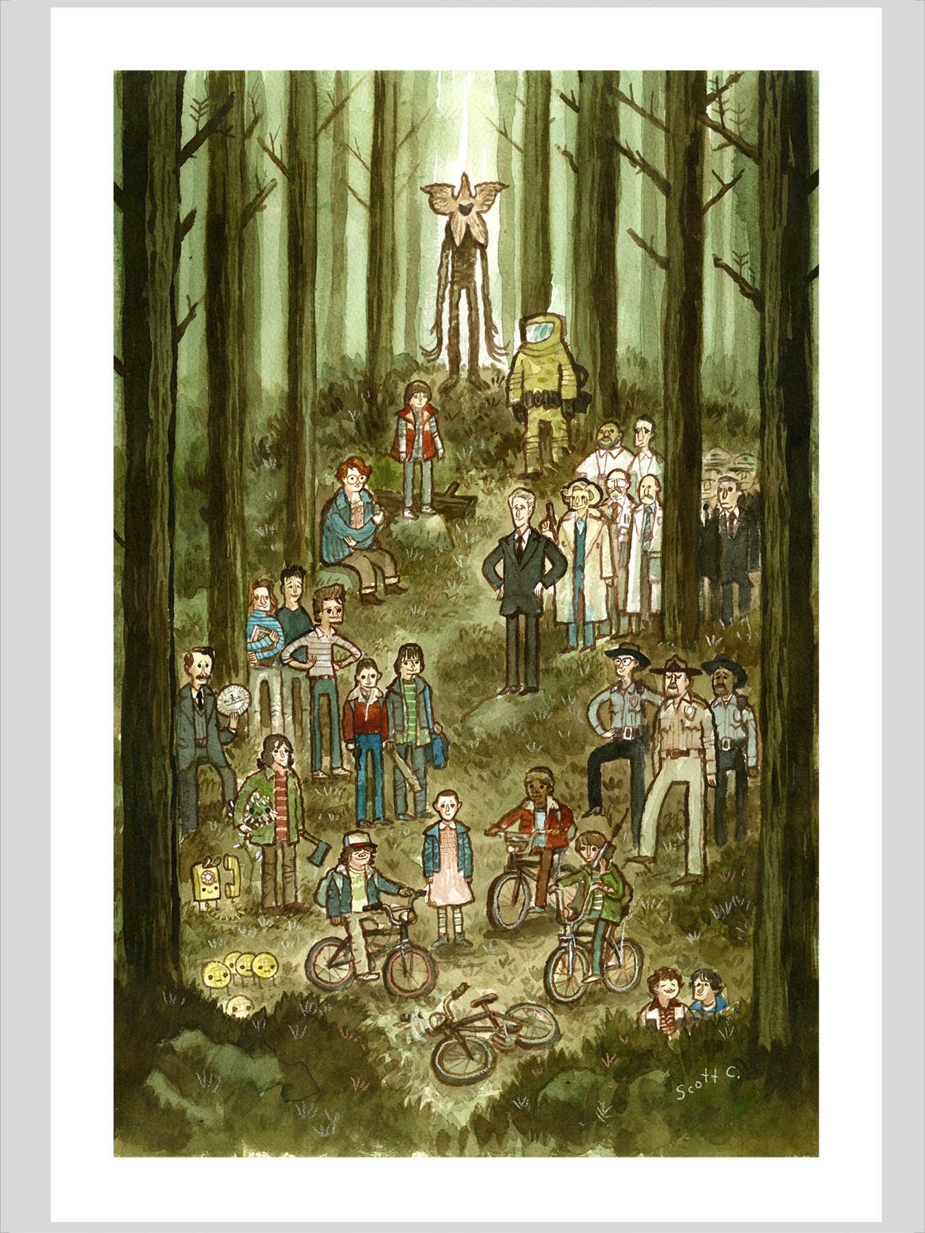 Forest of Things print