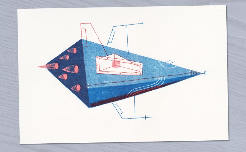 Starship Print – $4.00