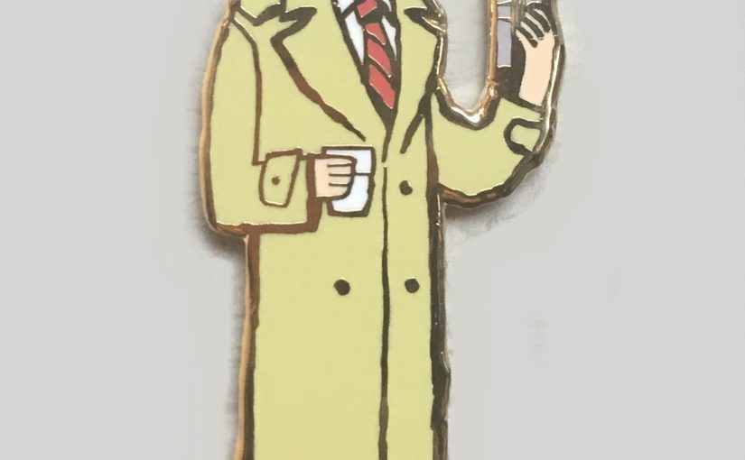 Agent Coop Enamel Pin
