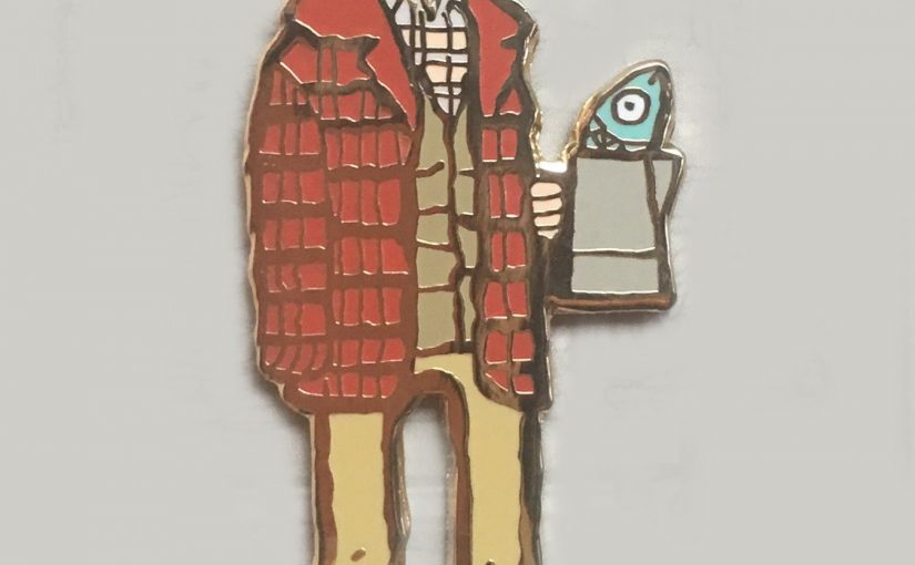 Pete Enamel Pin