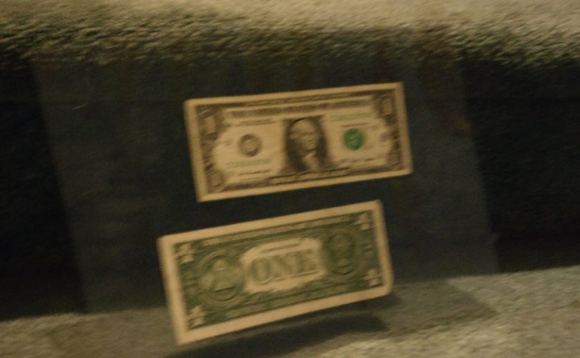 two dollars (laminated) – $4.00