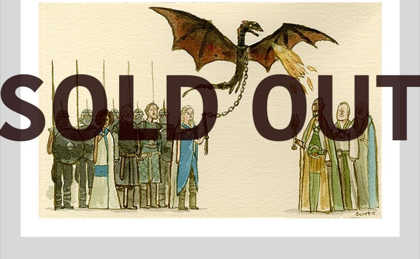 Great Showdowns (GoT Edition) – SDCC Print #5