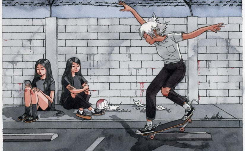 SKATE print (9×12") – $30.00