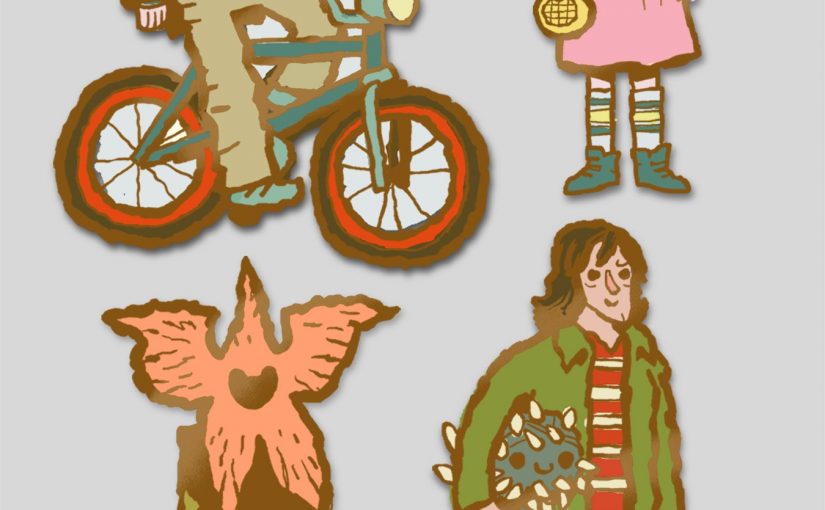 Forest Of Things Party Pin Pack: Featuring All Four Characters