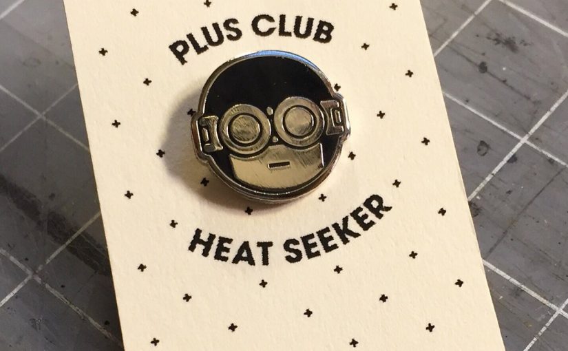 Double+ Enamel Pin – $5.00
