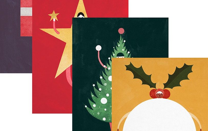 Pack of 4 Christmas Cards – £6.00