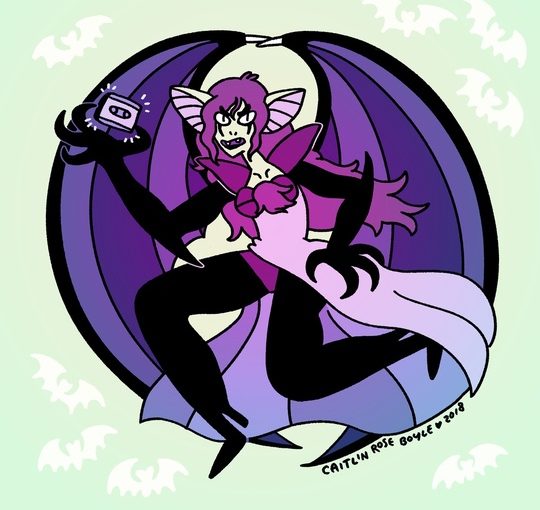 Bad Bat Lady by caitlin rose boyle