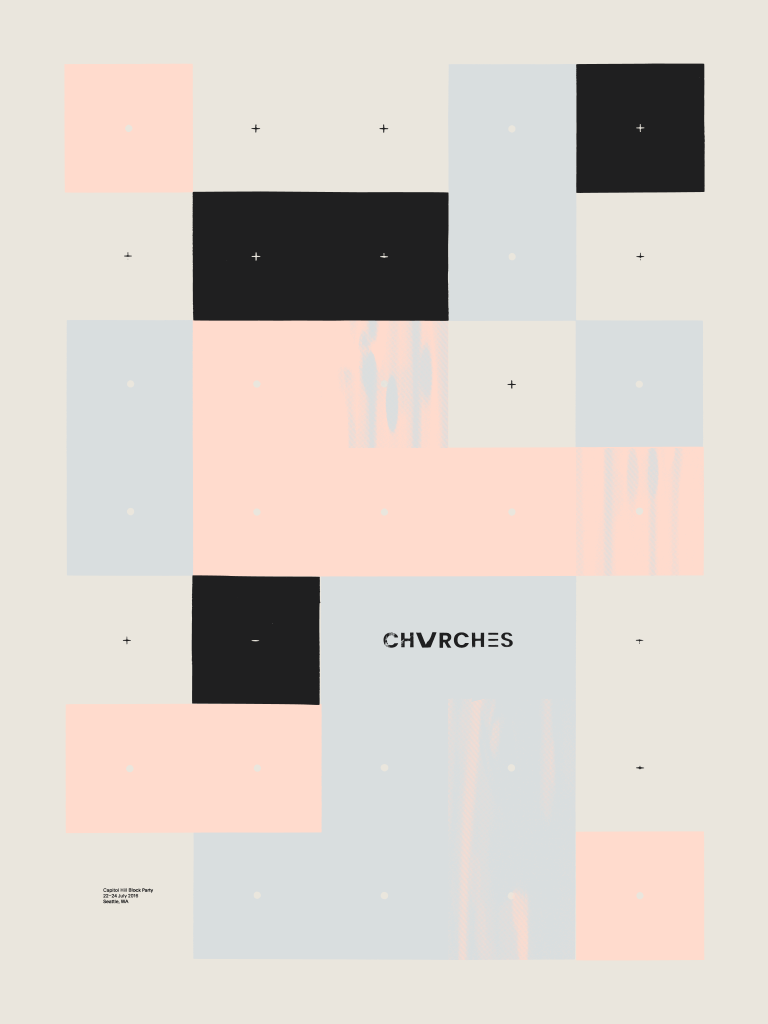 CHVRCHES Poster – $30.00