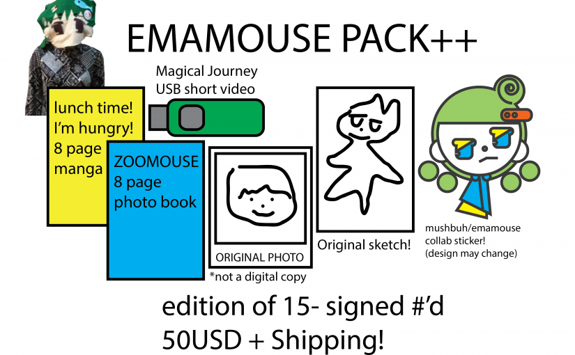 (pre order) Emamouse Pack ! – $50.00
