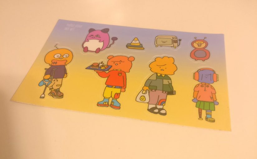 Friends Sticker Sheet – $10.00