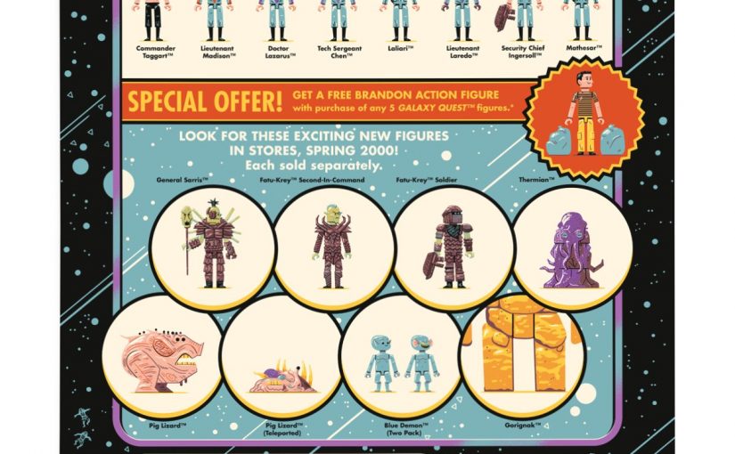 GALAXY QUEST POSTER – VARIANT – $25.00