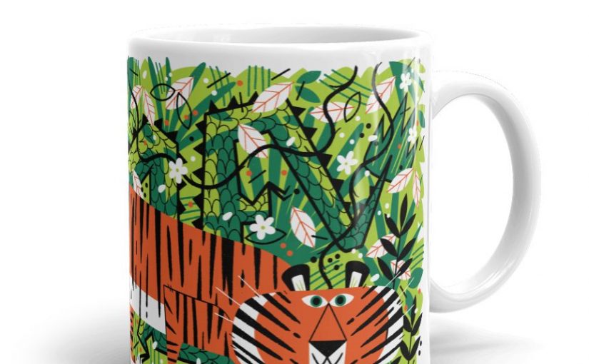 Crouching Tiger Mug – $13.00