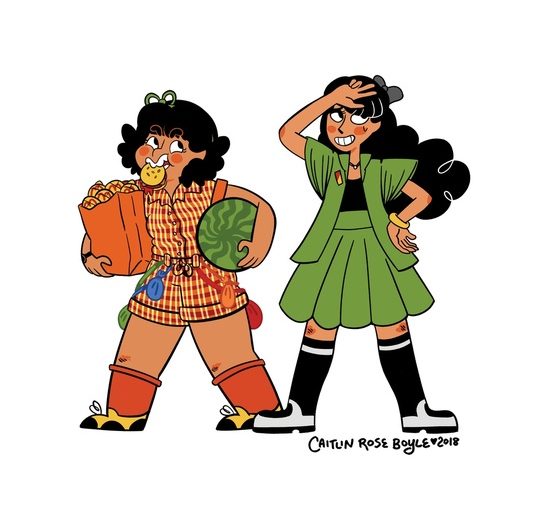 Kung Fu & Mac by caitlin rose boyle