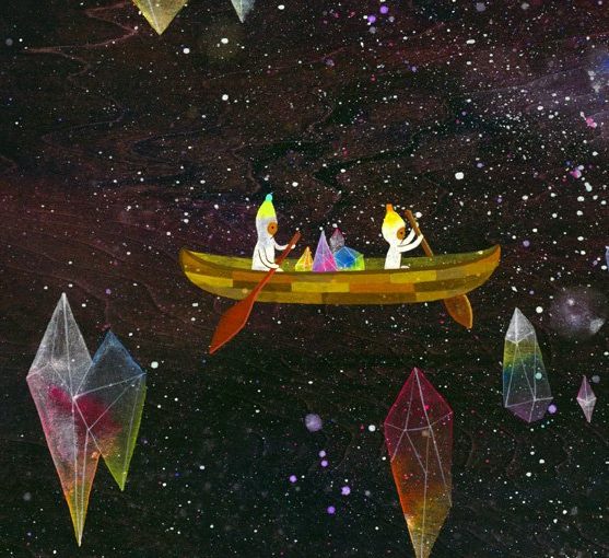 Crystal Collectors 13×19 Limited Edition Print by apak