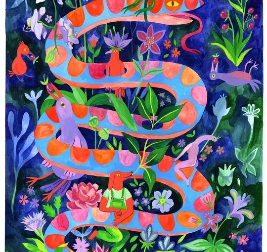 Night Garden  by Lisa Hanawalt