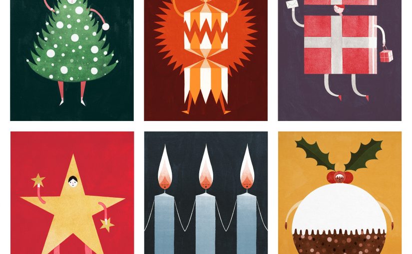 Six Christmas Cards – £12.00