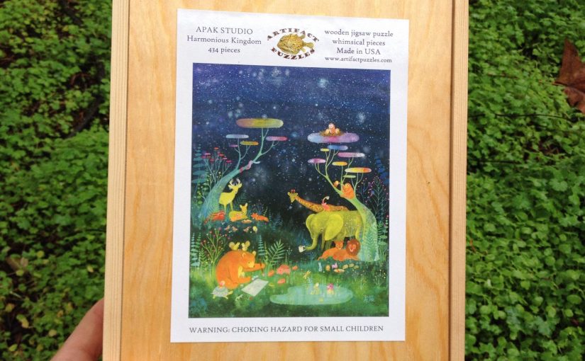 Wooden Lasercut Puzzle – Harmonious Kingdom by apak