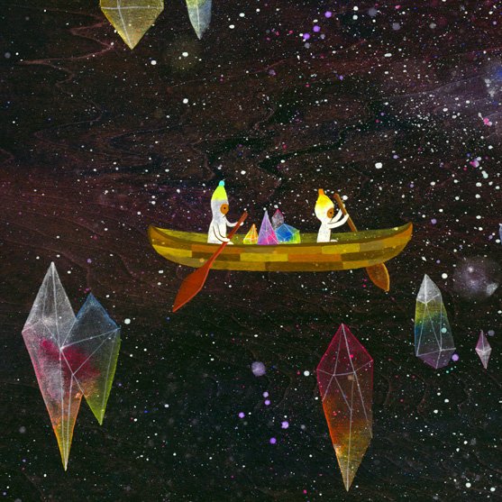 Crystal Collectors 13×19 Limited Edition Print by apak